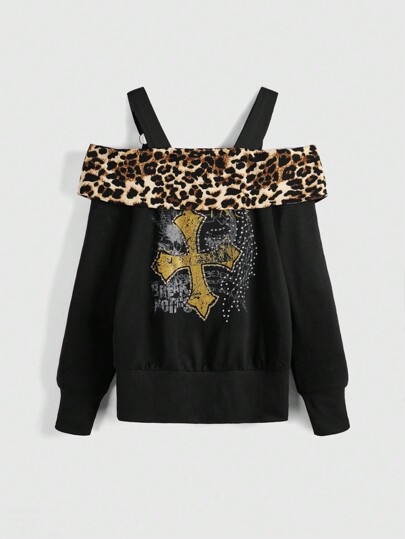 leopard second skin l/s y2k grunge 平成 leopard second skin l/s y2k grunge 平成 - メルカリ