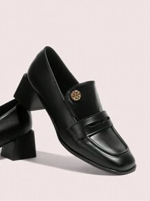 CUCCOO DOLLMOD 女士黑色简约时尚高跟鞋 - 黑色 - 查看 2