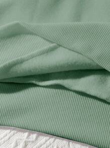 Calvaya Áo nỉ có mũ dành cho nữ cỡ lớn với dòng chữ "Nhưng Chúa đã không thể nào, nhưng Chúa đã tạo ra một con đường", thích hợp cho lễ tốt nghiệp, giáo viên, mùa thu đông. - màu xanh lá - Xem 5