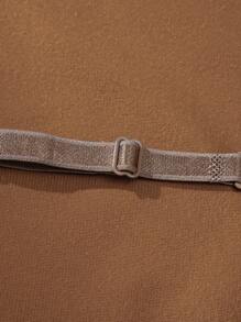 2pcs/Set Women's Solid Color Simple Casual Bras - Multicolor - View 7