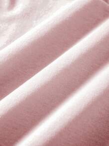 INAWLY 女式卡通人物字母印花休闲 T 恤，夏季图案 T 恤女式上衣 - 粉色 - 查看 3