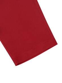 Manfinity Mode Pantalones de traje rectos informales de unicolor para hombres