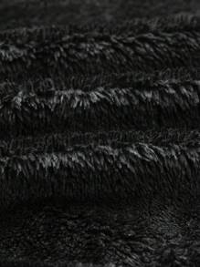 Manfinity Homme Men's Casual Solid Color Thermal Lined Jacket, Fall/Winter