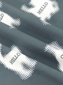 4pcs/Pack Men's Cat Printed Boxer Briefs - Multicolor - View 6