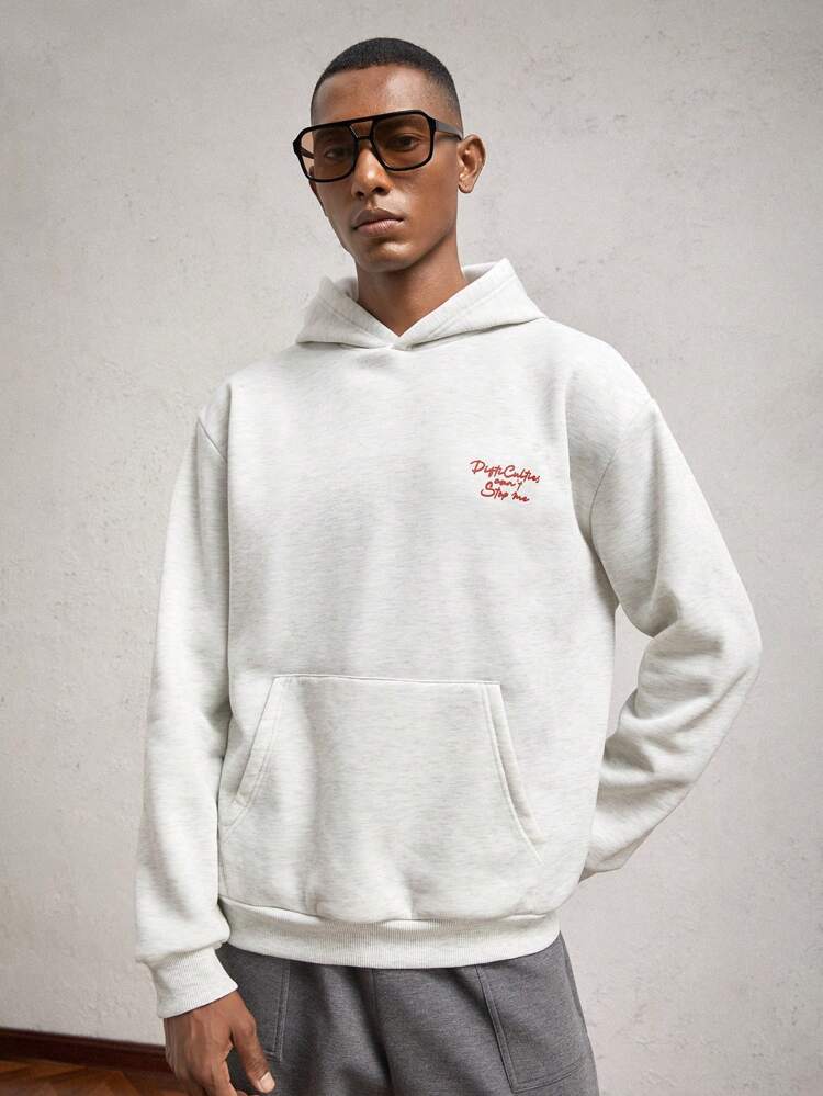 Men's Knit Loose Casual Hooded Long Sleeve Pullover Sweater For Fall And Winter Seasons