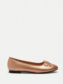 CUCCOO BIZCHIC Round Toe Vintage Bowknot Flats, Spring & Summer New Arrival
