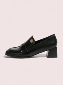 CUCCOO DOLLMOD 女士黑色简约时尚高跟鞋 - 黑色 - 查看 6