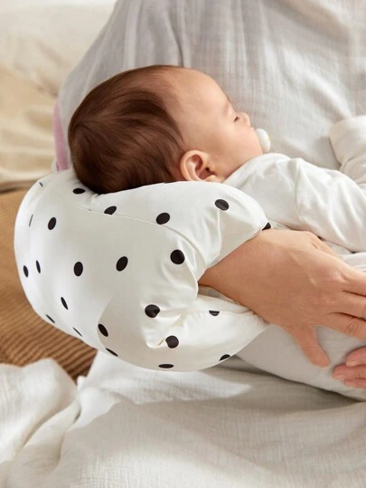 Cozy Pixies 1pc Baby Breastfeeding Pillow, Soft & Comfortable Breathable Arm Support Cushion For Nursing Mothers, Summer