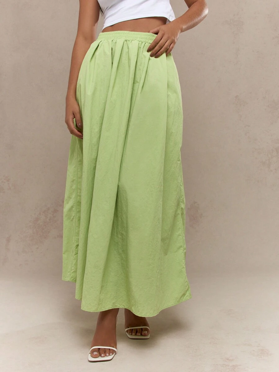 MISSGUIDED Pleated Fluffy Maxi Skirt for Sale Australia New Collection