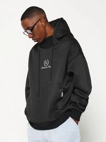 SUMWON Sumwon Inc Always Good Spirits Pullover Hoodie Premium Embroidered Logo Casual Athletic Sweatshirt Winter Comfort Streetwear Classic Loungewear