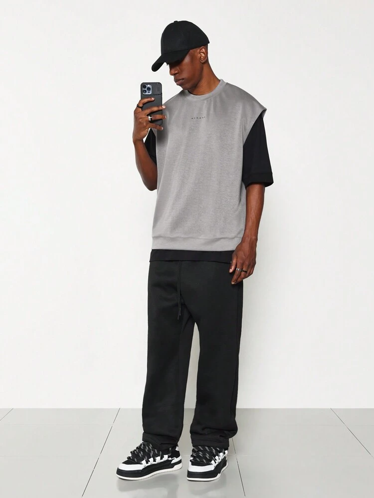 Streetwear Athleisure High Neck Half Sleeve Pull Over Sweatshirts