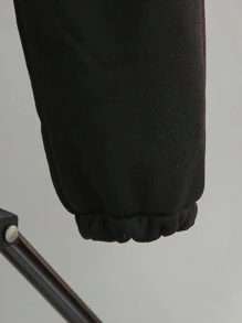 3 件套 Tween Boy 背心、字母印花连帽衫和裤子套装，休闲宽松，秋冬 - 彩色 - 查看 3