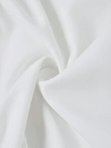 2pcs Tween Boys Casual Korean Style Collared Solid Woven Shirt With Knitted Vest & Solid Woven Straight Leg Pants Set - Multicolor - View 11