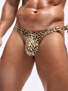 Men's Elastic Soft Sexy G-String Thongs Briefs Low Waist U Convex Lingerie Nightclub - Multicolor - View 9