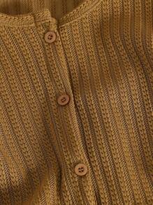 SHEIN 年轻女孩粉色优雅可爱甜美公主女孩可爱百搭时尚开衫，适合春夏秋季，适合日常穿着、派对、学校和搭配 - 棕色 - 查看 5