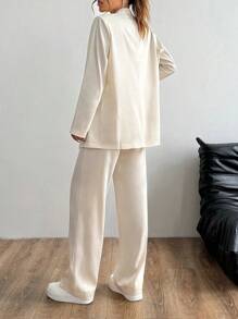 Flirla Dames casual jas en broekpak, lente en herfst