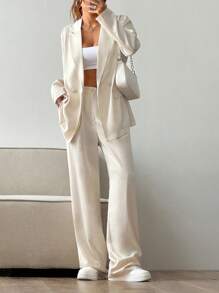 Flirla Dames casual jas en broekpak, lente en herfst