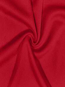 Manfinity Dauomo Men's Casual USA Flag Printed Top And Shorts Set, Summer - Red - View 4