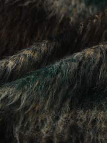 Manfinity Homme 男士宽松格子长袖休闲夹克，秋冬 - 彩色 - 查看 5