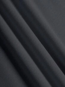 EMERY ROSE 女士简约“做你自己，你已足够好”字母印花卫衣，长袖上衣，毕业季、教师节、返校季套头衫 - 深灰色 - 查看 5