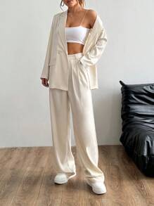 Flirla Dames casual jas en broekpak, lente en herfst