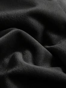 2 Stück schwarze, dicke, warme Kristallsamt-Flanell-Kissenbezüge, einfarbig im japanischen minimalistischen Stil, super weich & atmungsaktiv, geeignet für den täglichen Gebrauch, Wohnheim, Bettwäsche, Hotel, Zuhause, passend für Twin, Queen, King Size - Schwarz - Übersicht 8