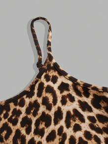 SHEIN EZwear Áo ba lỗ dệt kim nhiều màu cho nữ - Đen và trắng - Xem 5