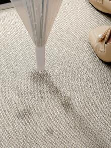 1 tấm thảm chùi chân dệt họa tiết, màu kaki/xám, thảm chùi chân ngoài trời phong cách Bắc Âu, đế cao su chống trượt, chống trầy xước, dễ vệ sinh, không chặn cửa, thích hợp cho trang trí nhà trong nhà, ngoài trời, nhà bếp, phòng ăn, sân vườn, nhà để xe - Màu Khaki - Xem 7