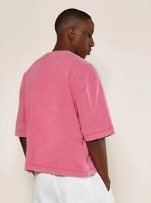 SUMWON 短款水洗基本款 T 恤