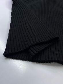Celure Pull oversize femme, col en cœur, manches longues, tricot twist, couleur unie