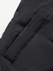 Manfinity EMRG Top sin mangas de cremallera frontal de unicolor minimalista para hombres, uso casual diario