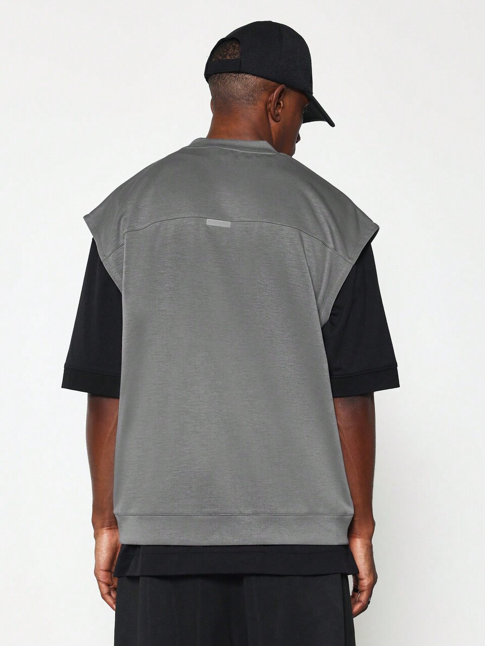Streetwear Athleisure High Neck Half Sleeve Pull Over Sweatshirts