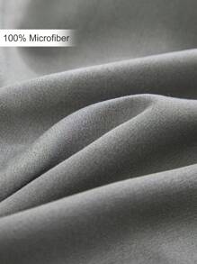 Bộ chăn ga gối 3 món Ombre Grey Gradient, Bộ chăn ga gối polyester tối giản và hiện đại cho mọi mùa - Nhiều màu - Xem 8