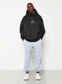 SUMWON Sumwon Inc Always Good Spirits Pullover Hoodie Premium Embroidered Logo Casual Athletic Sweatshirt Winter Comfort Streetwear Classic Loungewear