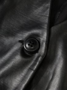 SHEIN EZwear Gilet sans manches noir pour femmes grande taille - Noir - Voir 5