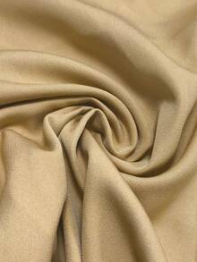 Women's Casual Elegant Commute Solid Color Faux Pocket Turndown Collar Long Sleeve Blazer - Khaki - View 5