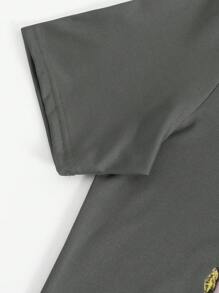 Chillumni Camiseta de moda holgada de cuello redondo de manga corta informal y cómoda para hombres