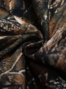 PAVTROS Manfinity Streetrush Men's Loose Fit Camo Print Pullover Hoodie Going Out Street Wear Crew Neck Colorful Graphic Long Sleeve Sweatshirt, For Friends, Husband, Boyfriend Gifts - Multicolor - View 3