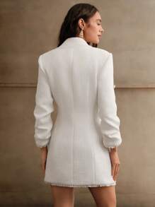 Anewsta 女士秋冬长袖韩版厚西装外套