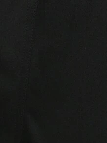 SHEIN EZwear Damen elegante Blazer Jacke mit Schleifen Dekoration, Langarm für Frühling Herbst