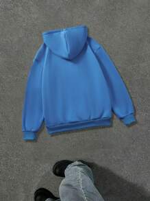 Frühling & Herbst Neue Mode Teenager Kapuzen Sweatshirt Mit Schaum Druck Brief Design
