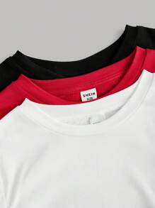 Tween Girls 1-For-2 纯色针织圆领长袖上衣