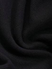 DAZY Áo ba lỗ đệm bó màu trơn cho nữ - màu đen - Xem 8