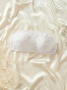 1/2 Cup Lace Eyelash Wireless, Romantic Bras For Women, Lingerie