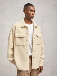 AKNOTIC Business Casual Men's Knitted Slim Fit Stand Collar Long Sleeve Jacket, Suitable For Autumn And Winter
