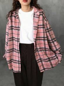 FRIFUL Áo cánh rộng kẻ sọc thường ngày cho nữ, mùa thu, vải nỉ cho nữ - Nhiều màu - Xem 5