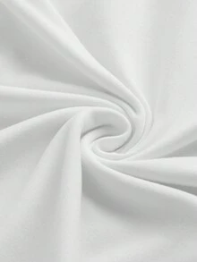 SHEIN CURVE+ Curve Plus 3 件套休闲简约图案圆领短袖 T 恤，修身款，女士夏季服装 - 彩色 - 查看 5