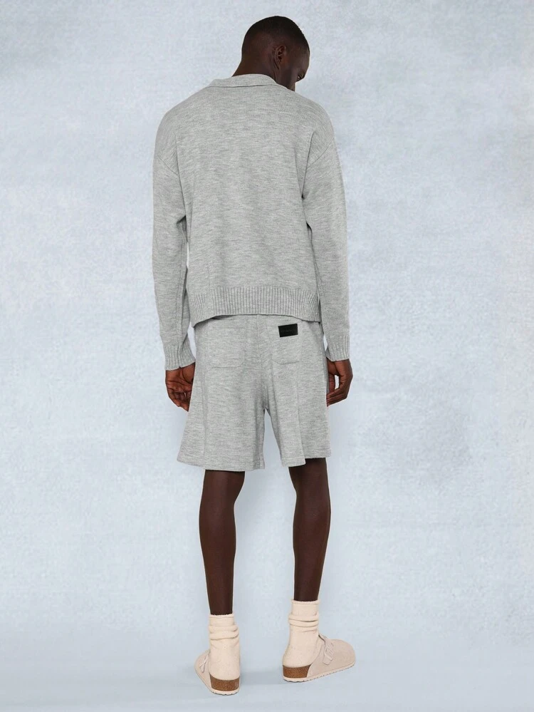 Luxury Knit Polo Co-Ord Lounge Set