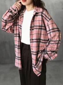 FRIFUL Áo cánh rộng kẻ sọc thường ngày cho nữ, mùa thu, vải nỉ cho nữ - Nhiều màu - Xem 7