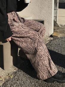 FRIFUL 女式全身印花抽绳腰宽松休闲裤 - 彩色 - 查看 2